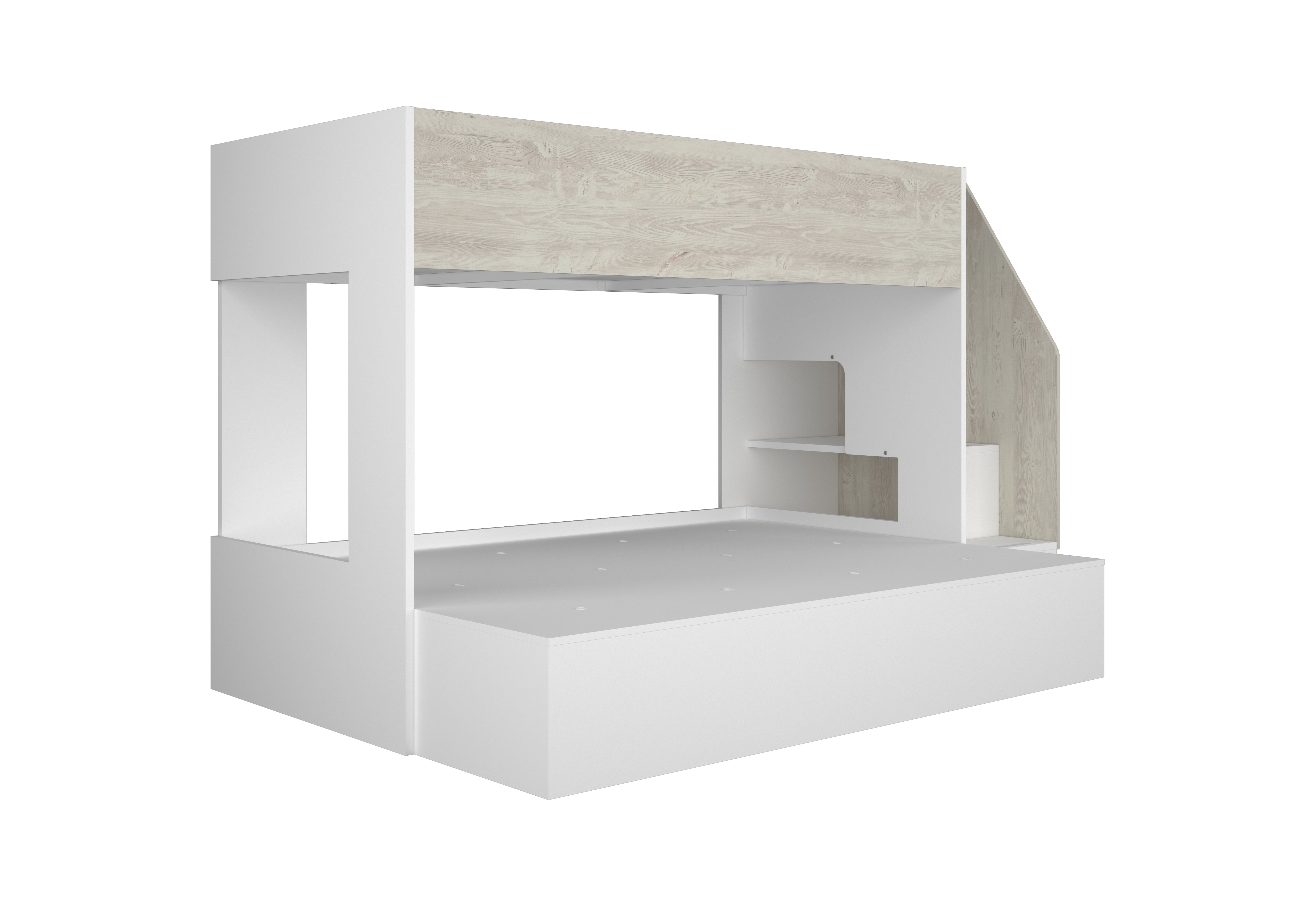 Easy Triple Bunkbed 140Cm Cascina/White