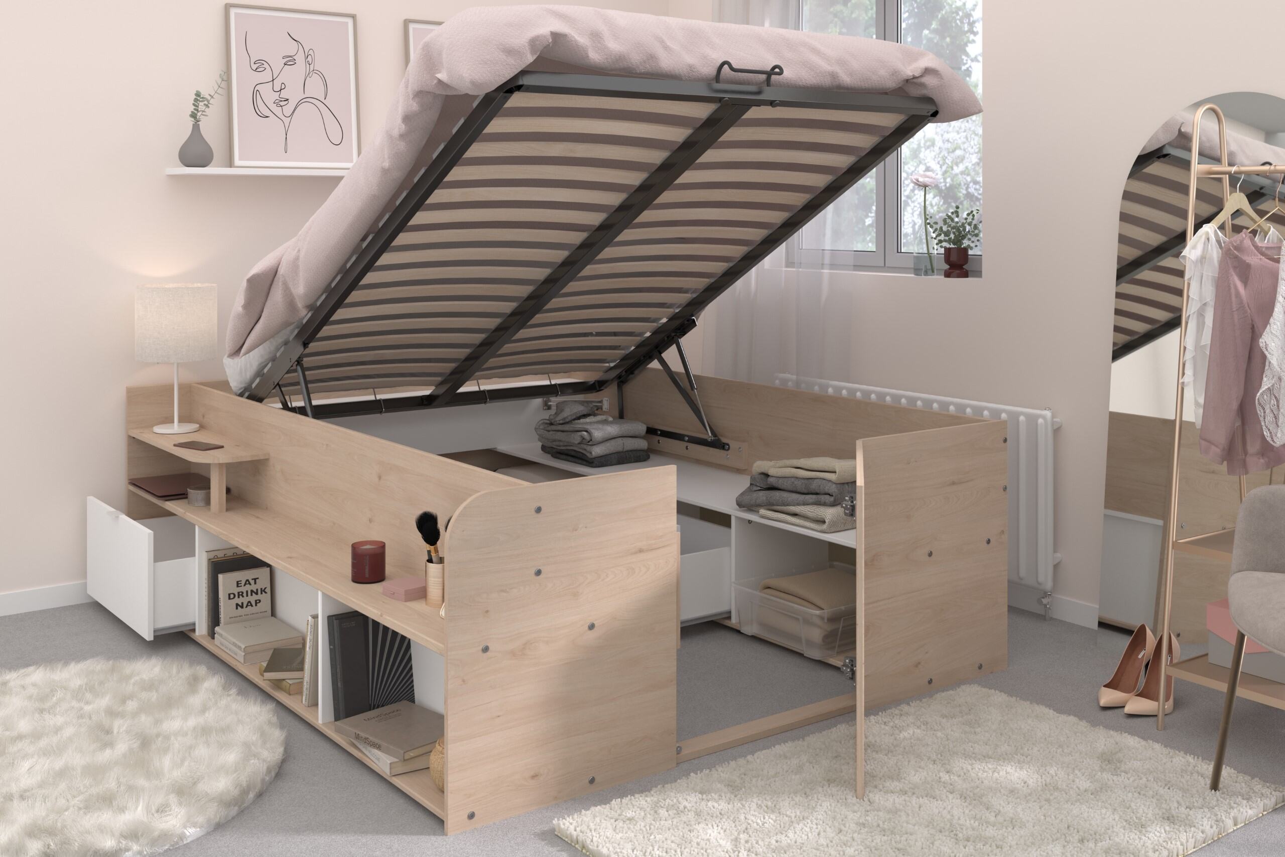 Travel 3 Storage Bed