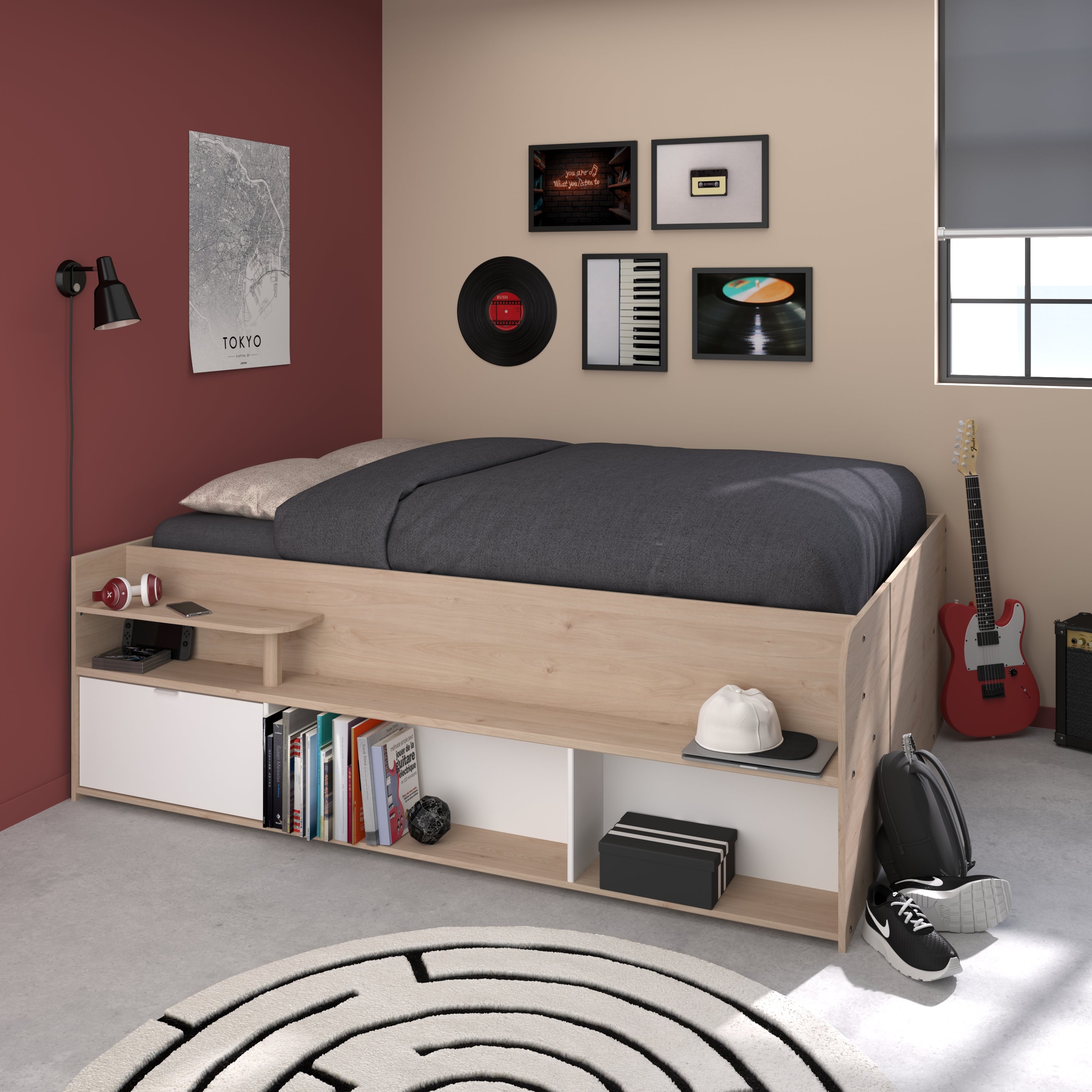 Travel 3 Storage Bed