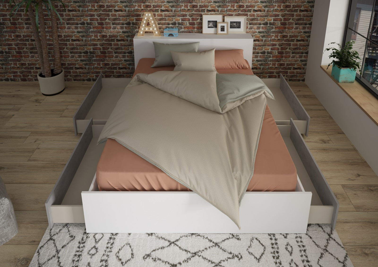 Jazz Double bed
