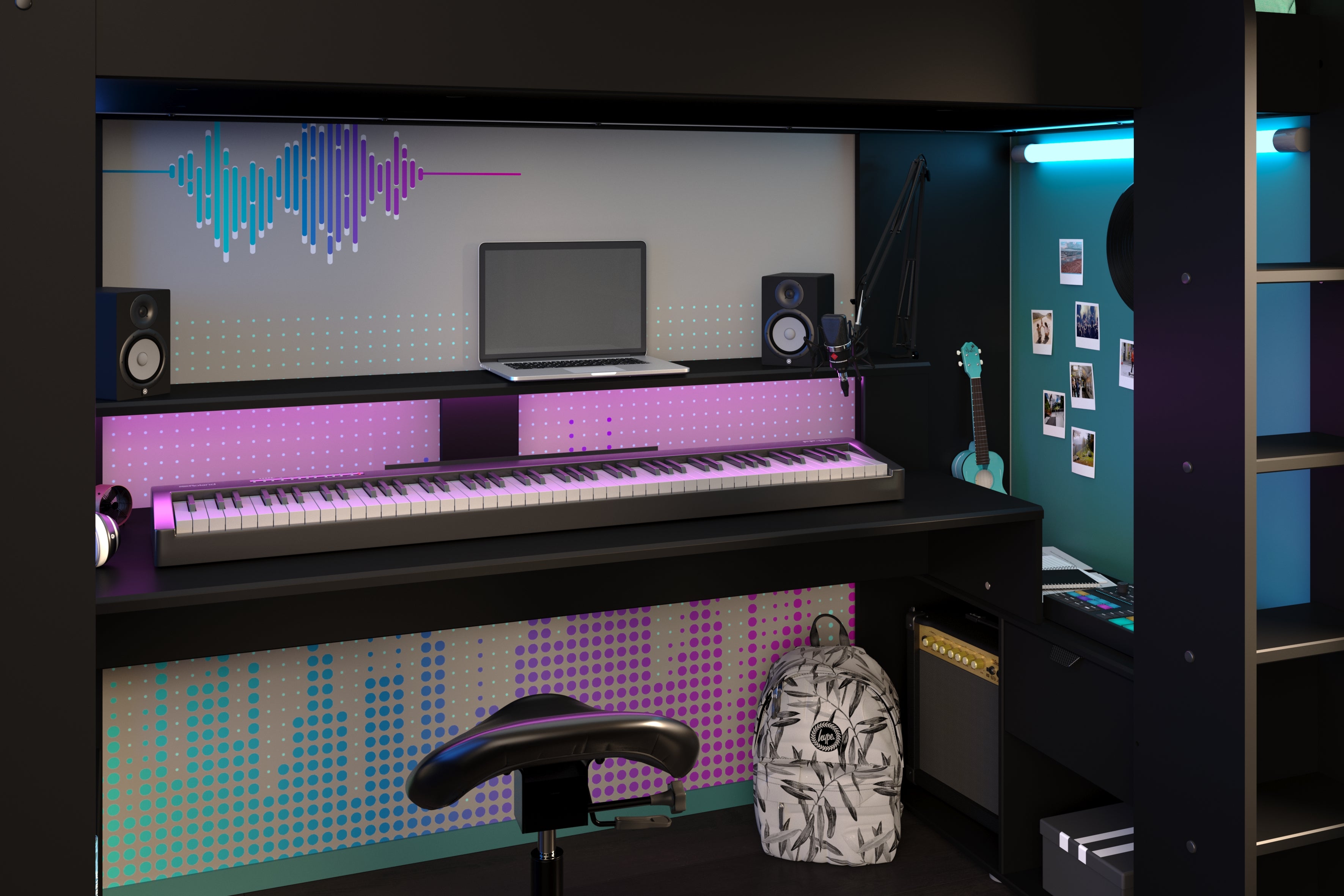 ONLINE Gaming Highbed