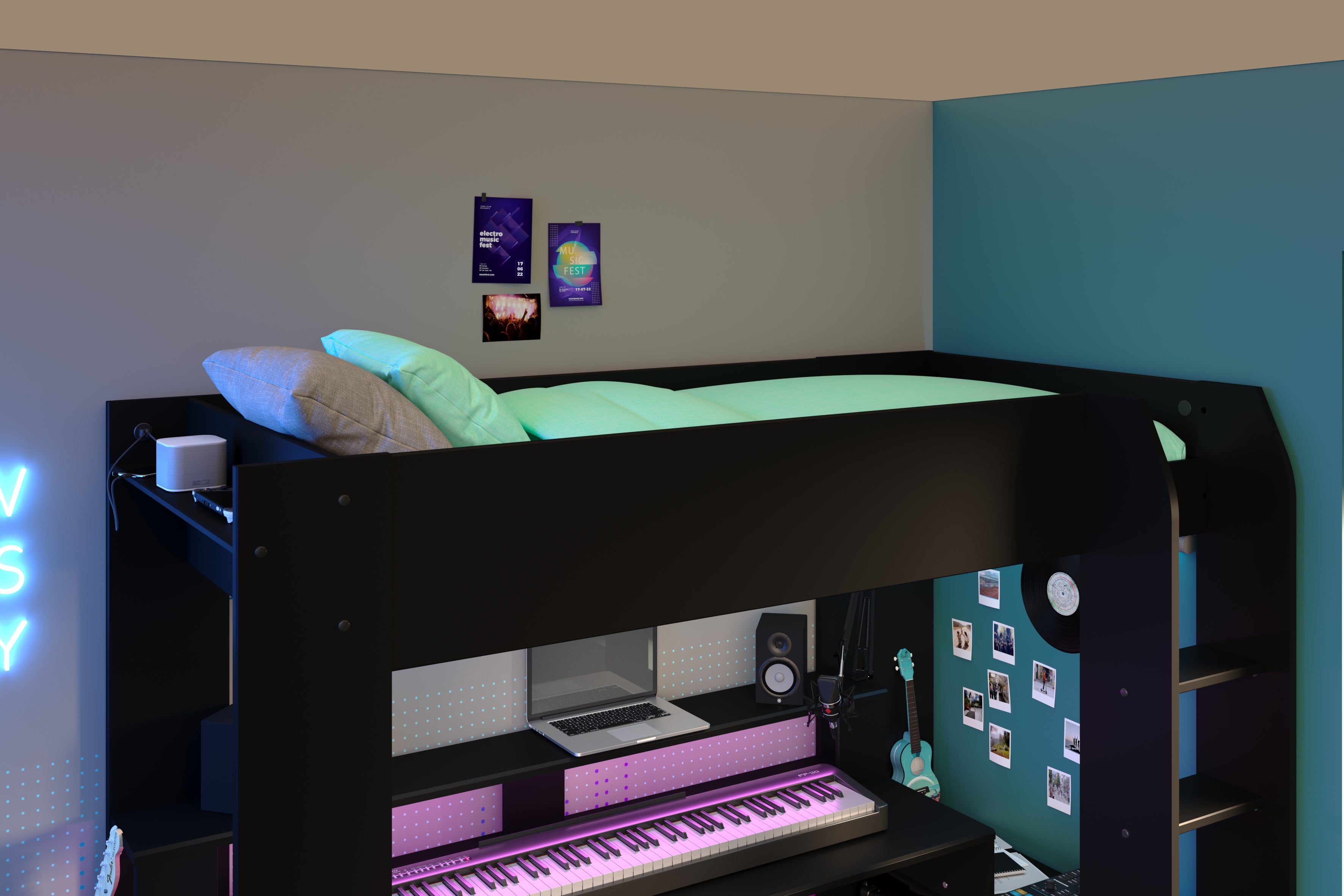 ONLINE Gaming Highbed