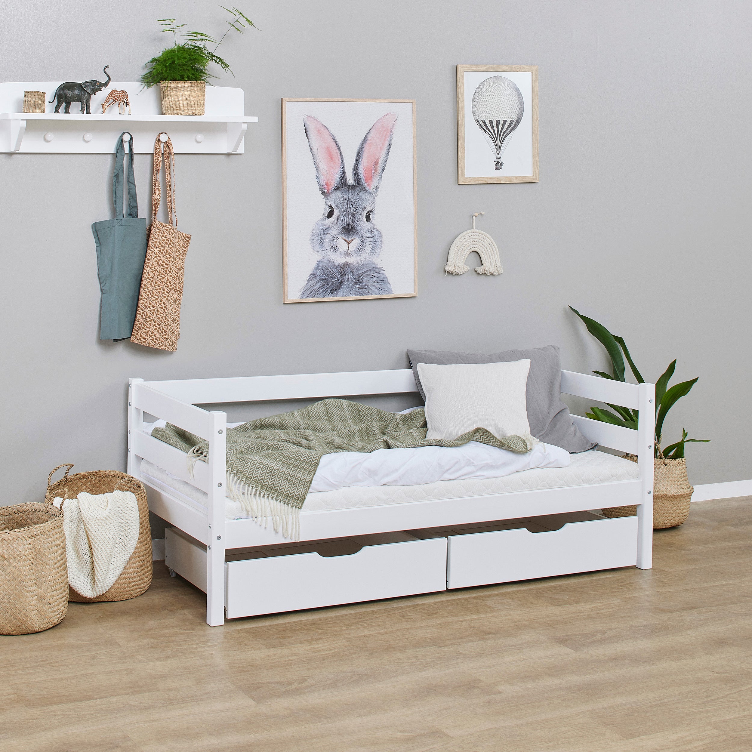 Hoppekids Shorty Daybed + Drawers