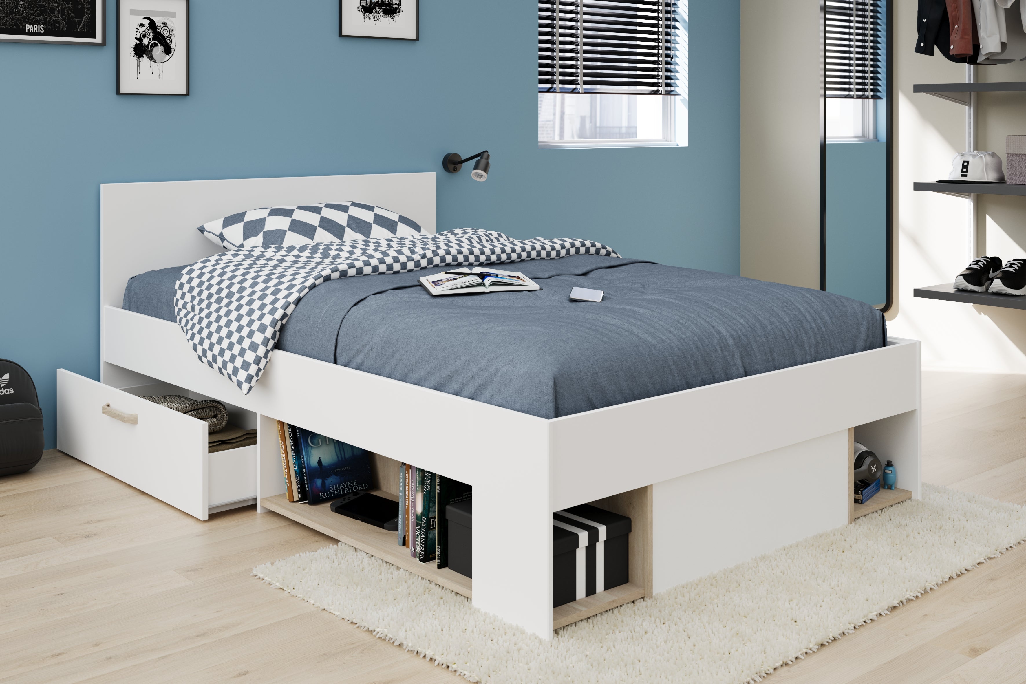 Achille Storage Bed
