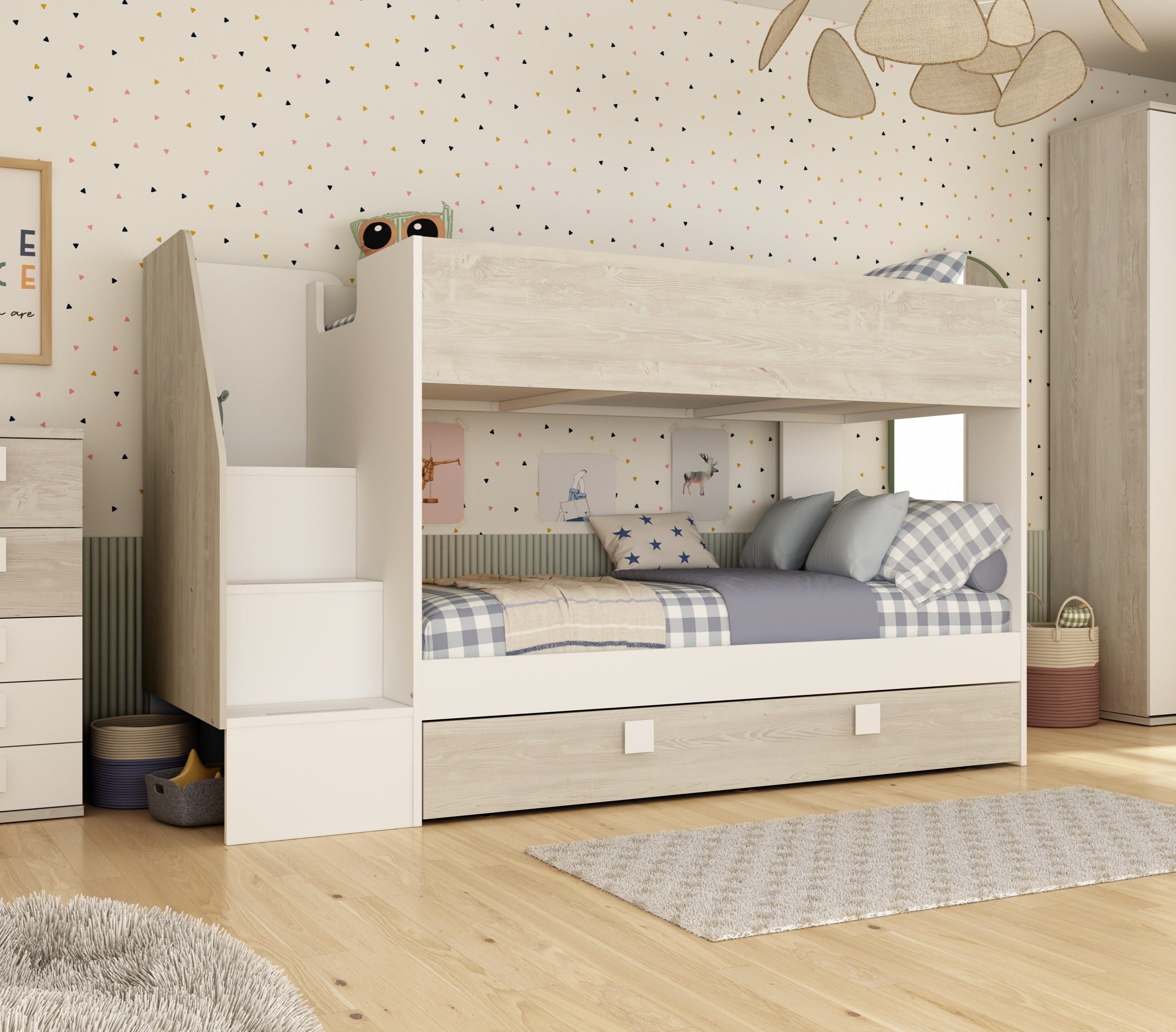 Easy Bunkbed 90 cm Cascina / White