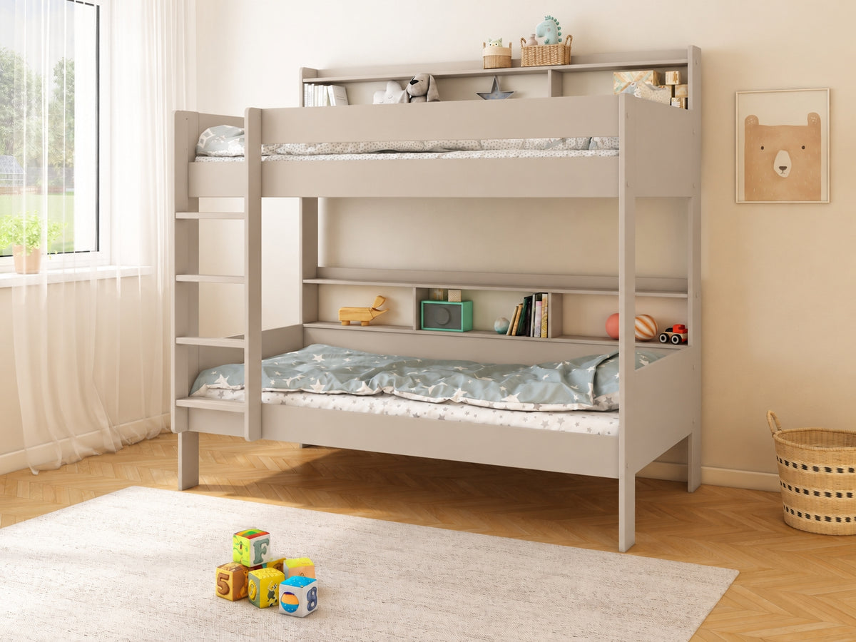 Haven Storage Bunk Bed in Cashmere