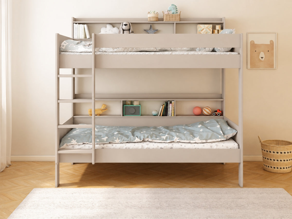 Haven Storage Bunk Bed in Cashmere