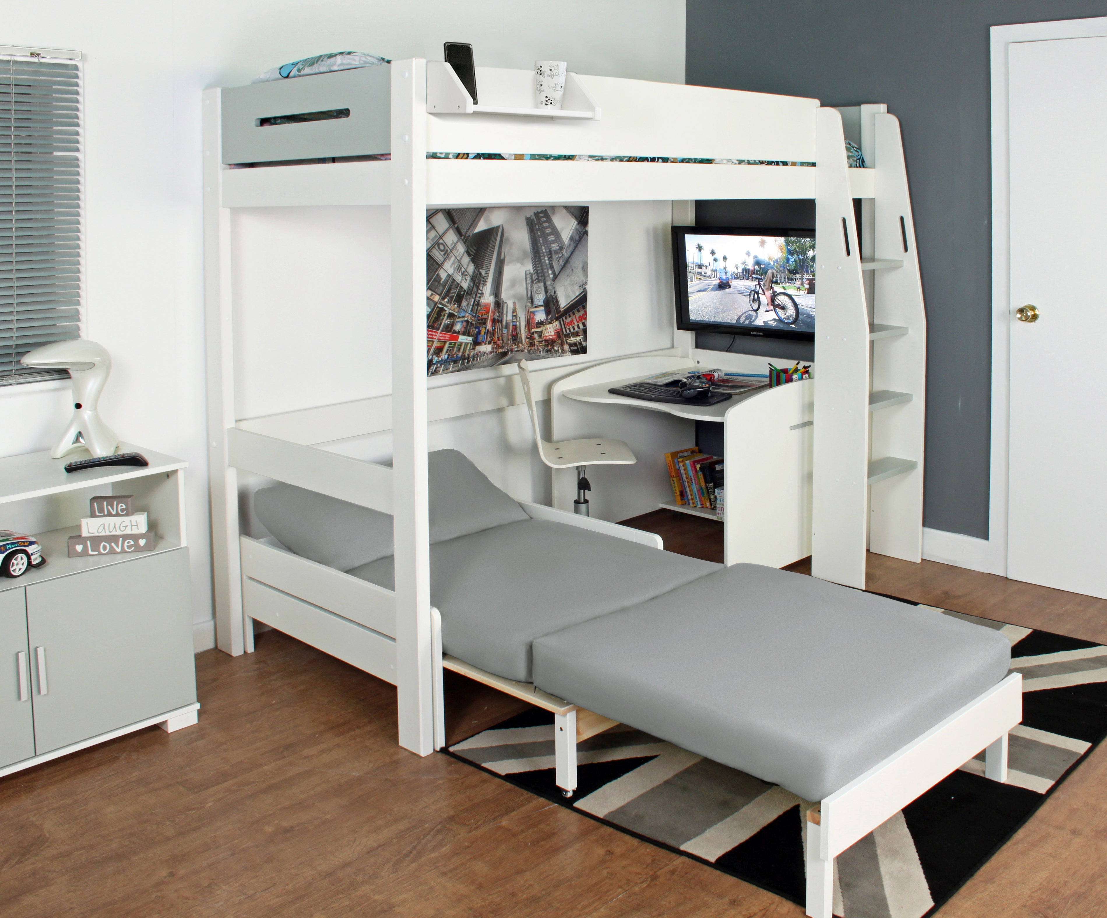 URBAN Grey Highsleeper 1