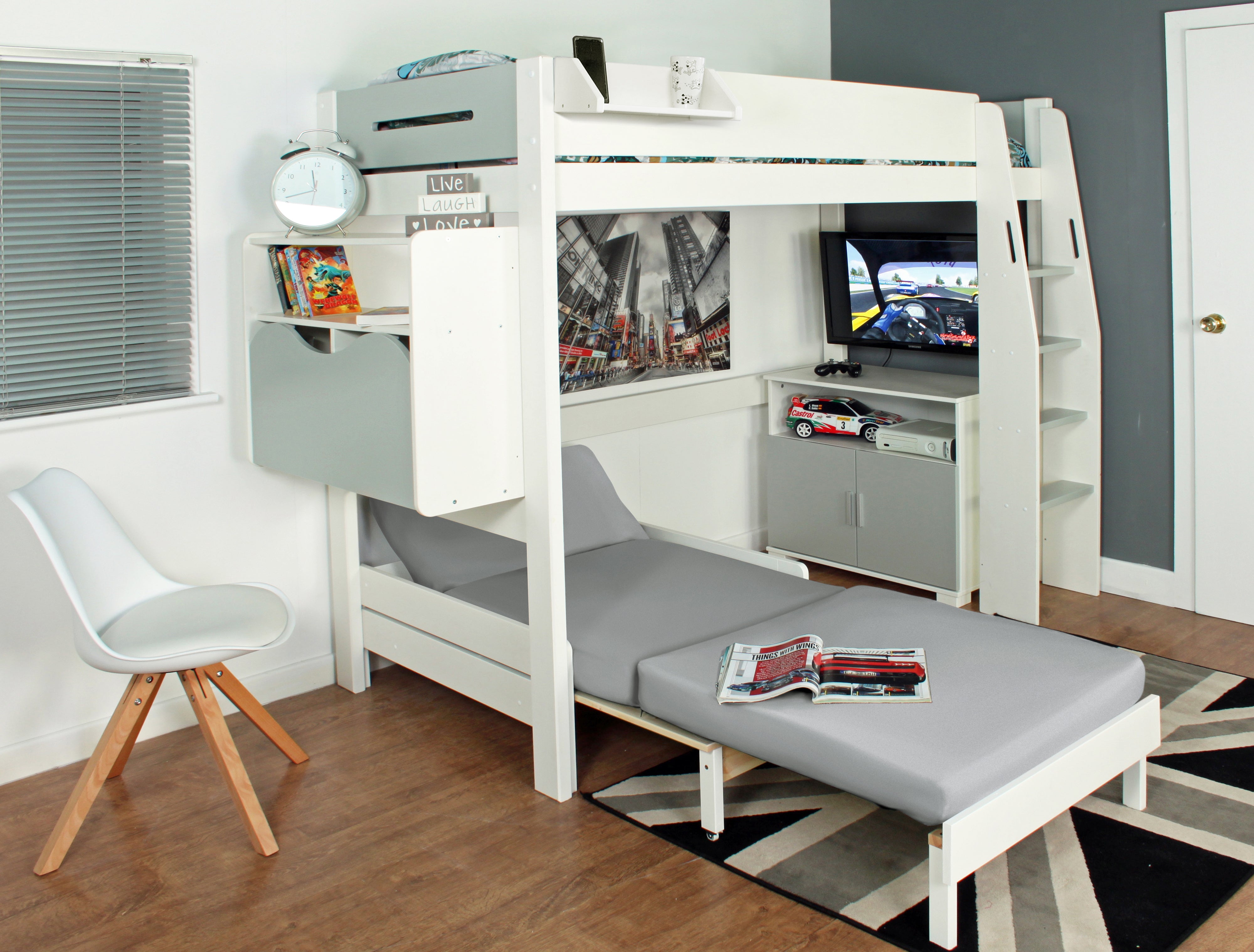 URBAN Grey Highsleeper 2