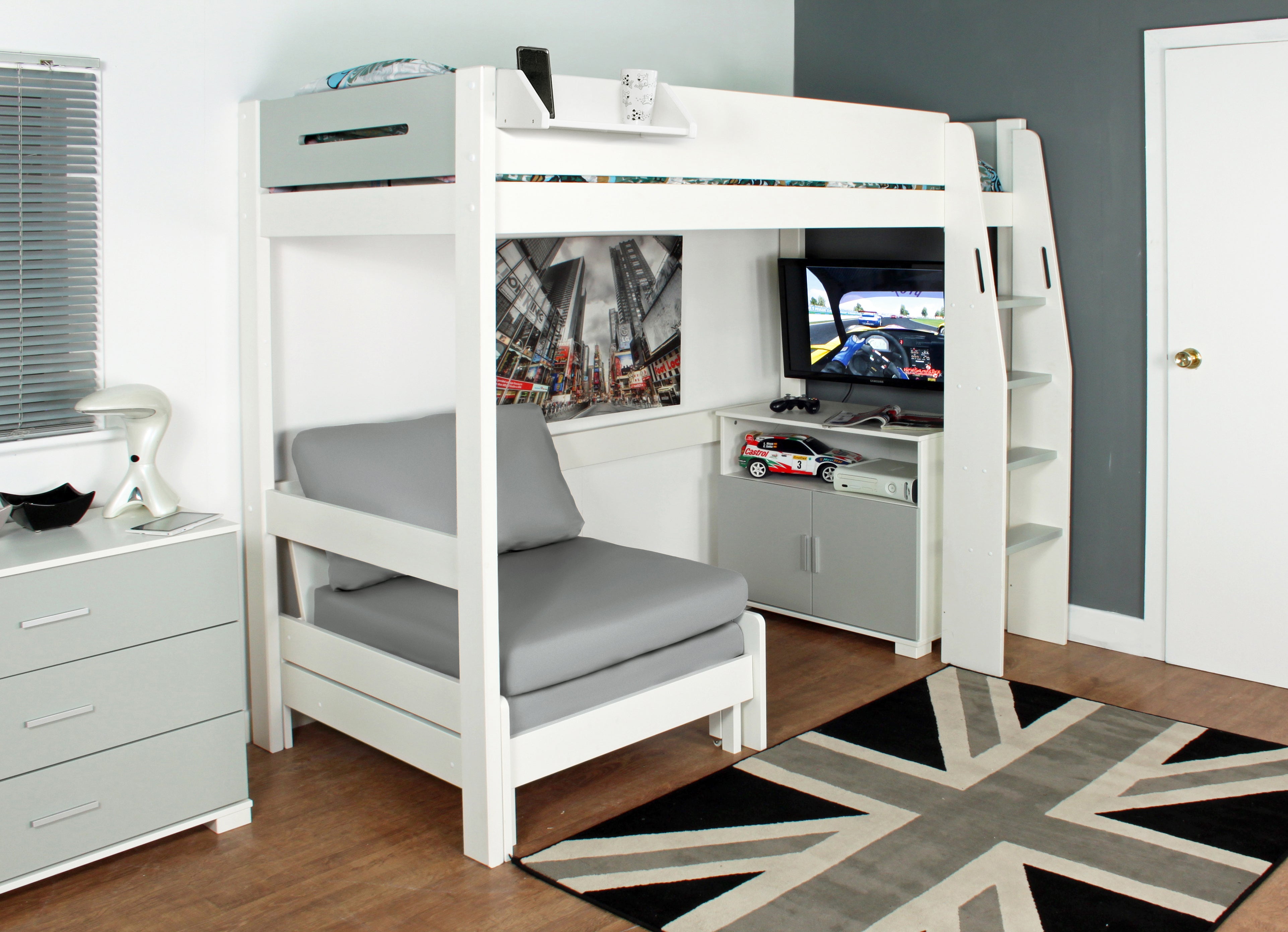 URBAN Grey Highsleeper 3