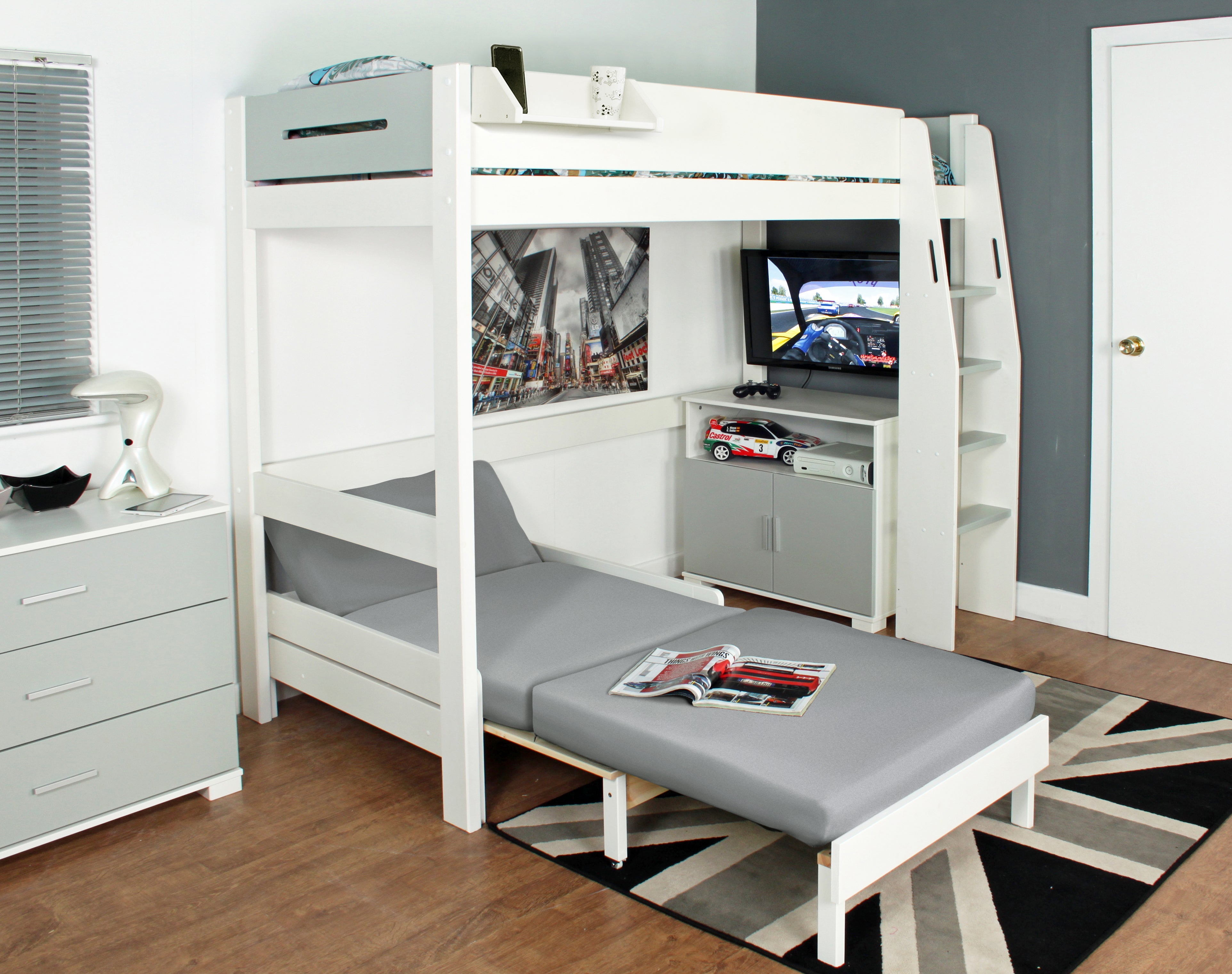 URBAN Grey Highsleeper 3