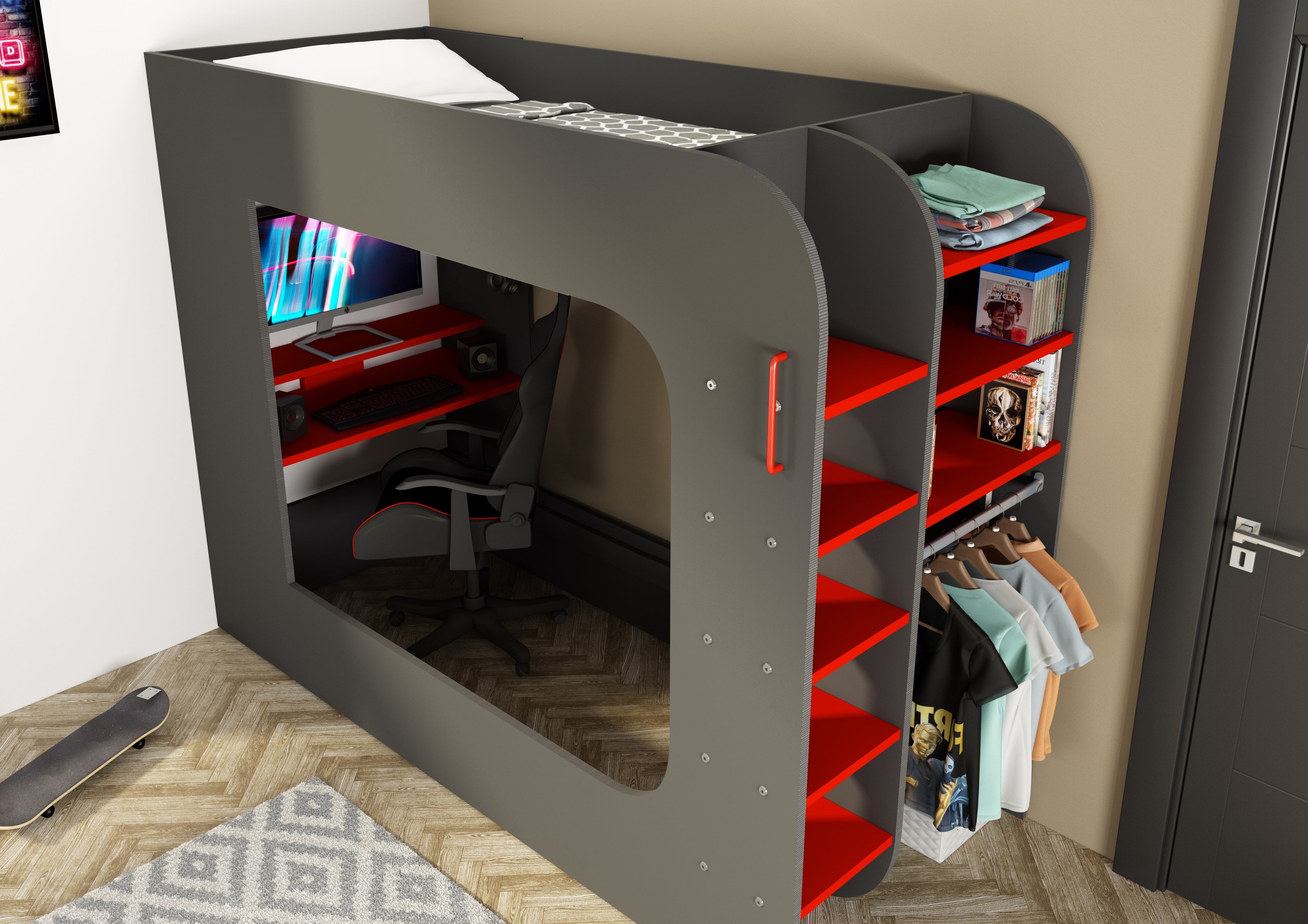 Loftpod Gaming Highsleeper