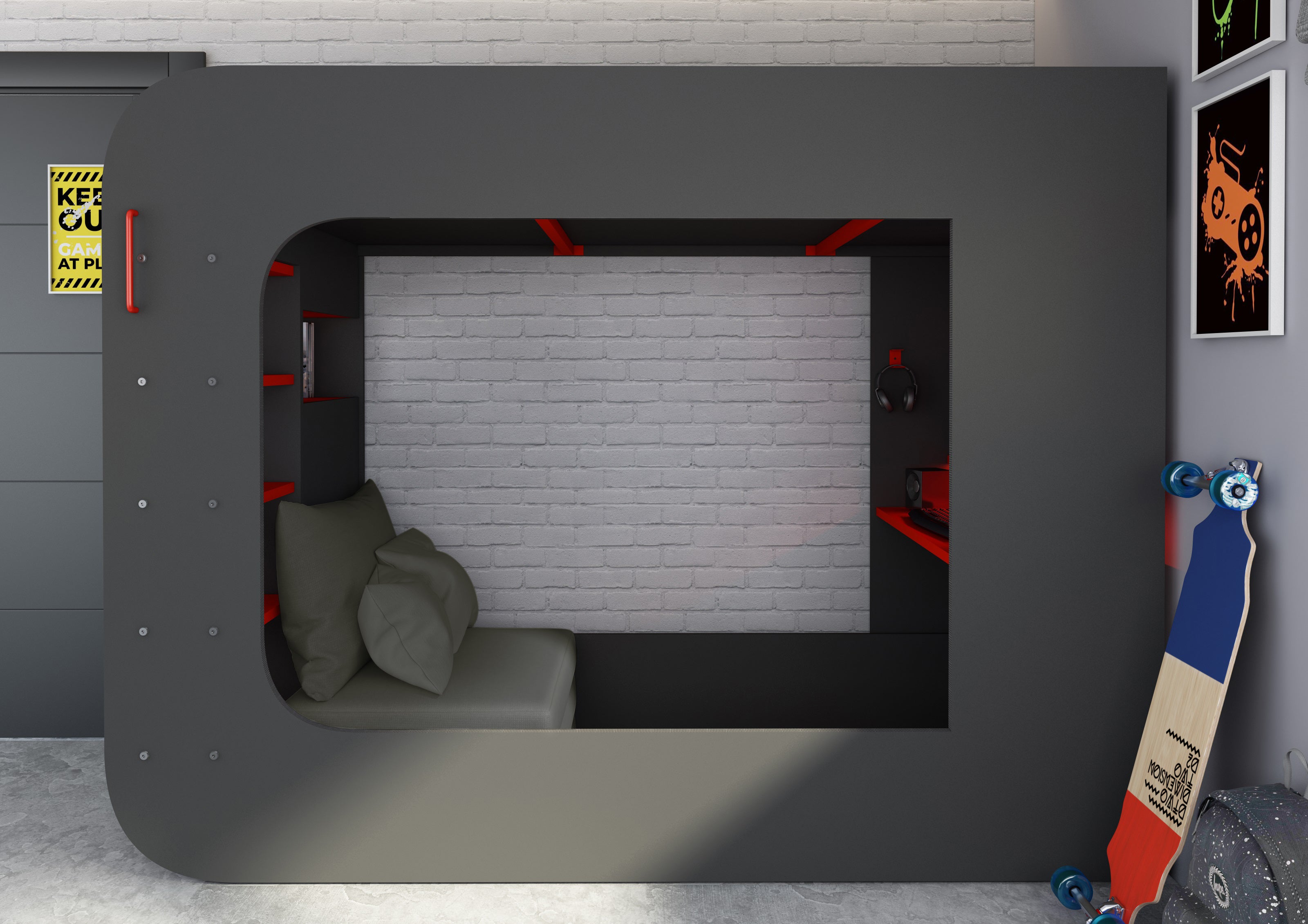 Loftpod Gaming Highsleeper