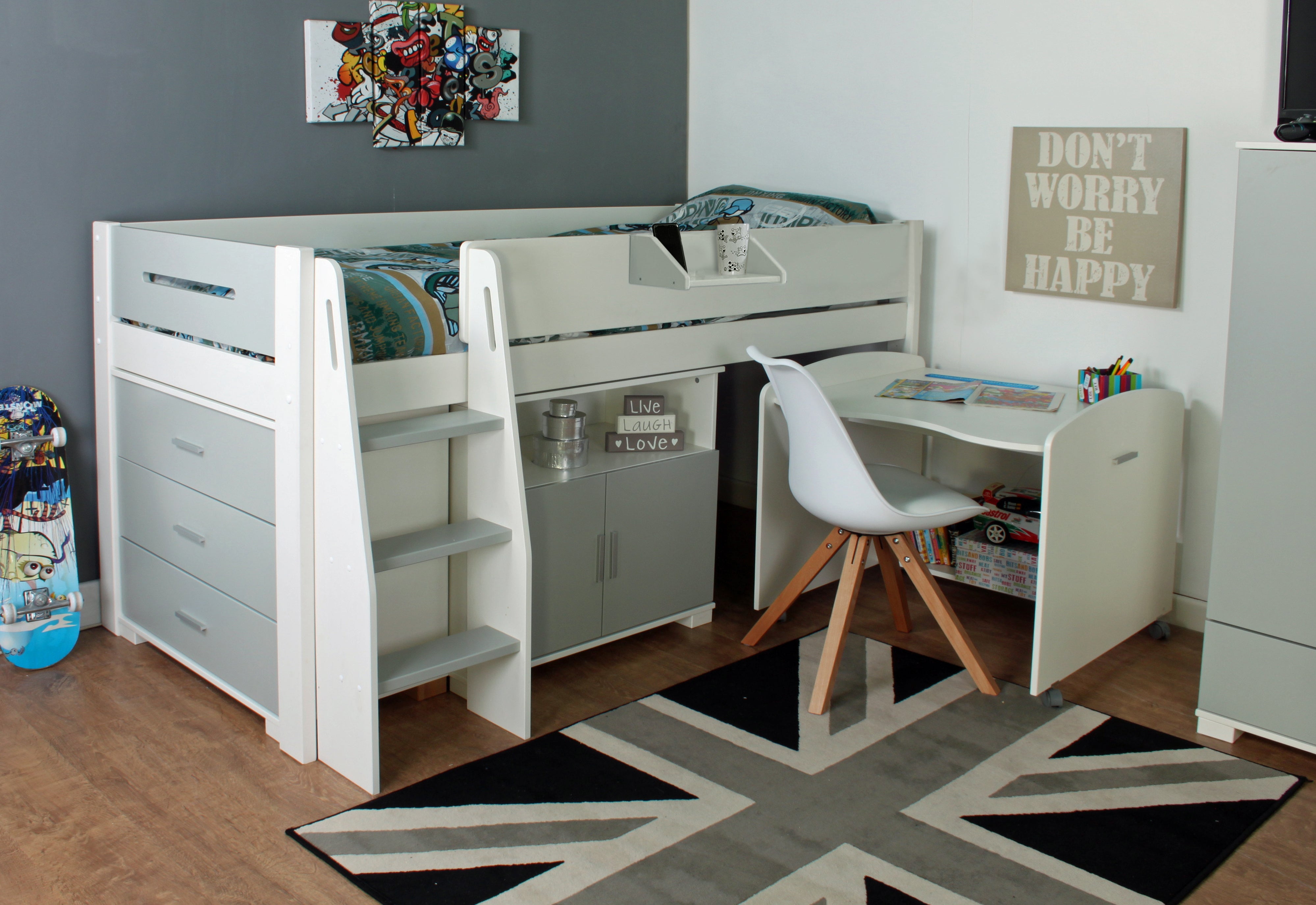 URBAN Grey Midsleeper 1