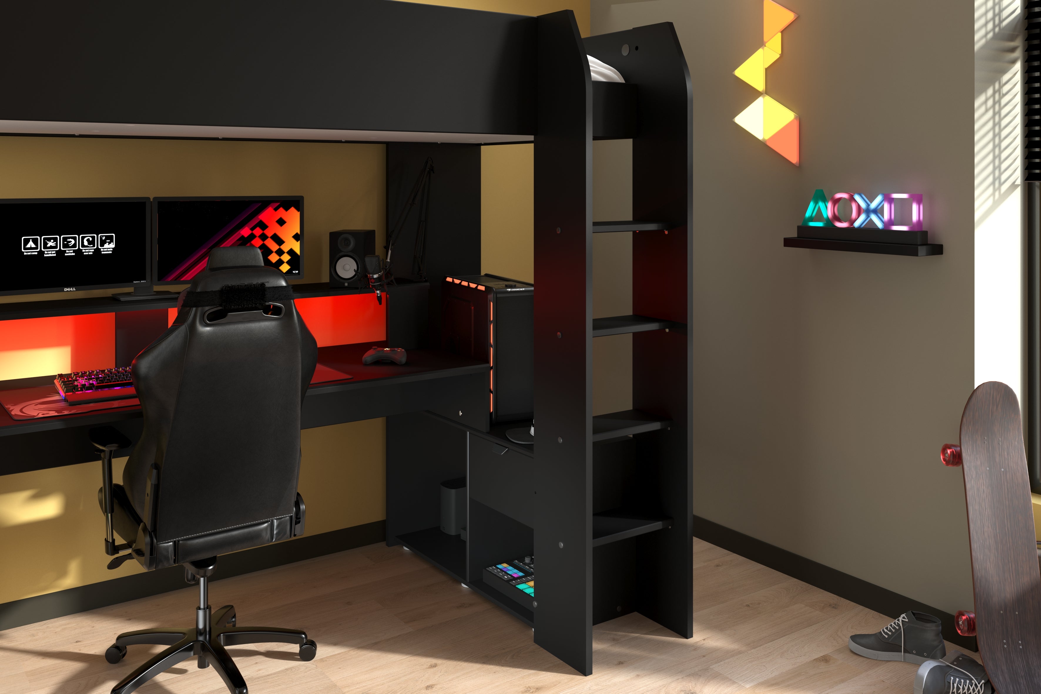 ONLINE Gaming Highbed