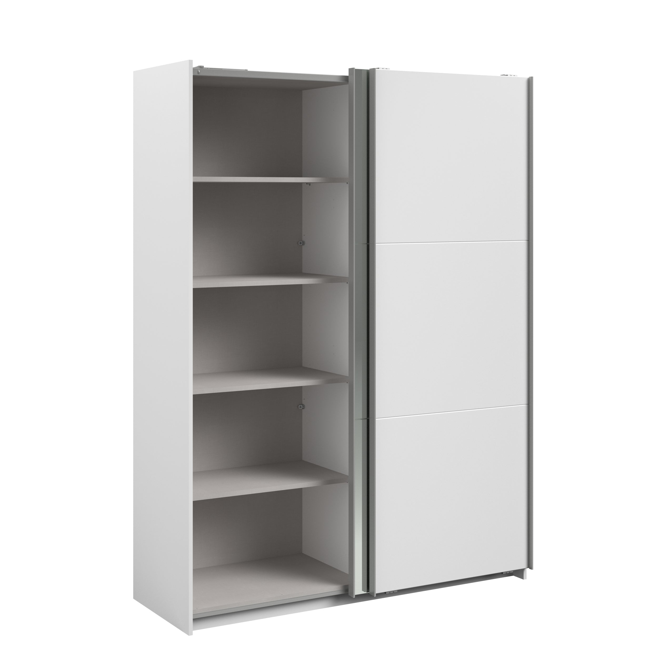 Swing White Mirrored Robe