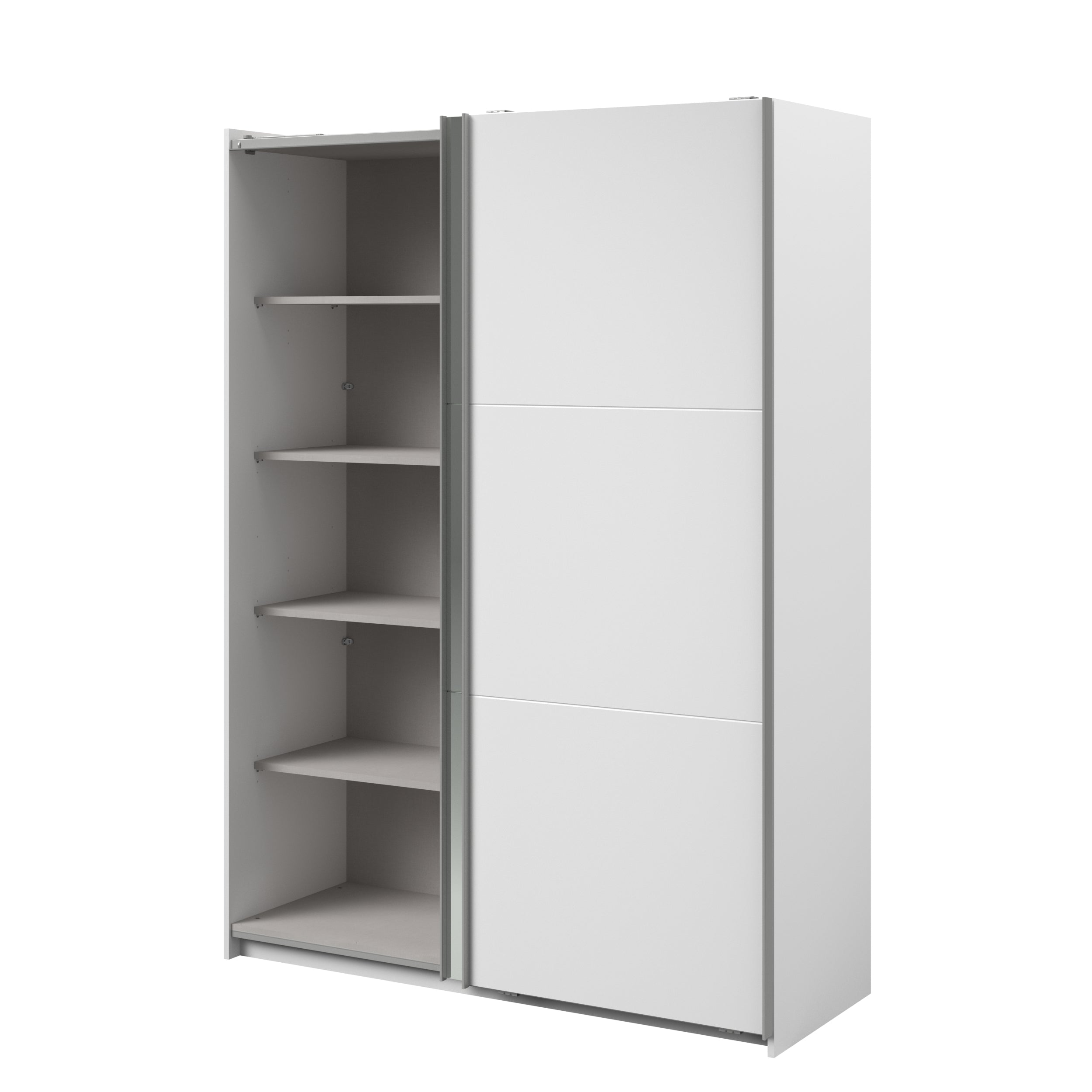 Swing White Mirrored Robe