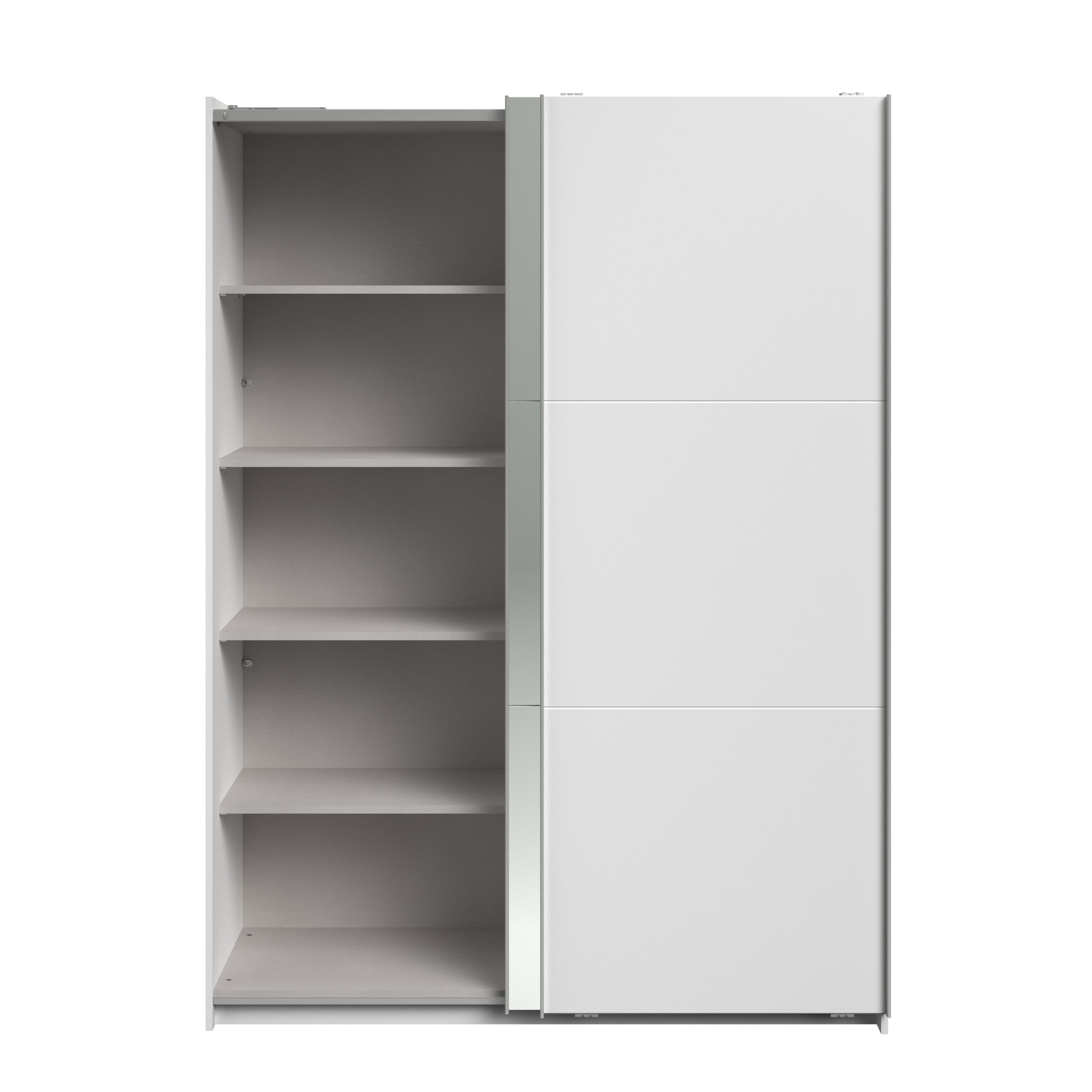 Swing White Mirrored Robe