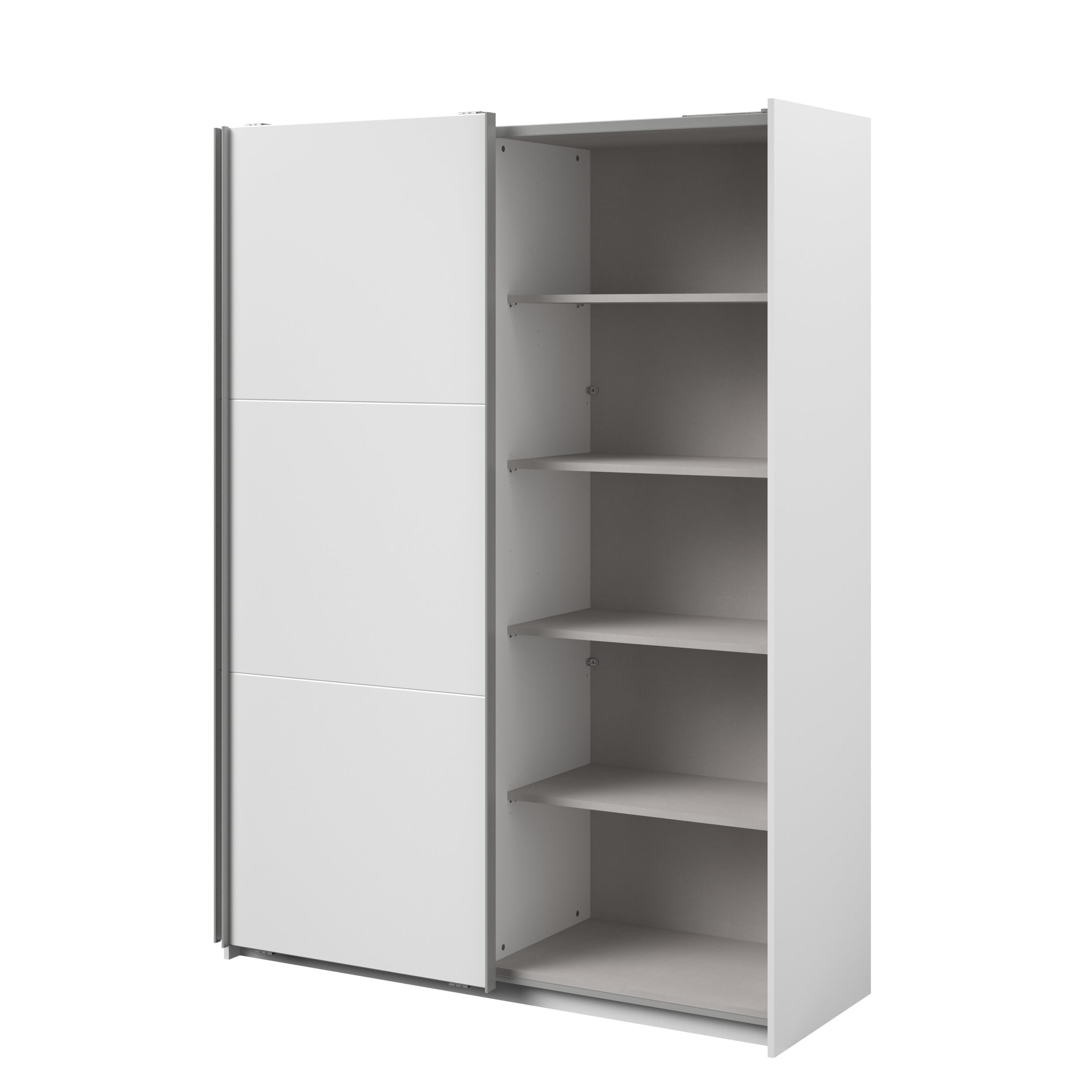 Swing White Mirrored Robe