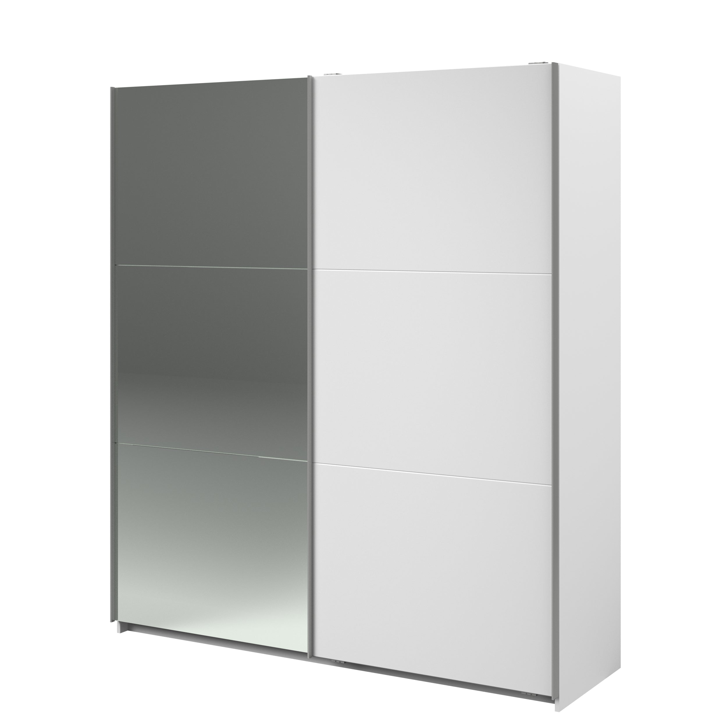 Swing White Mirrored Robe