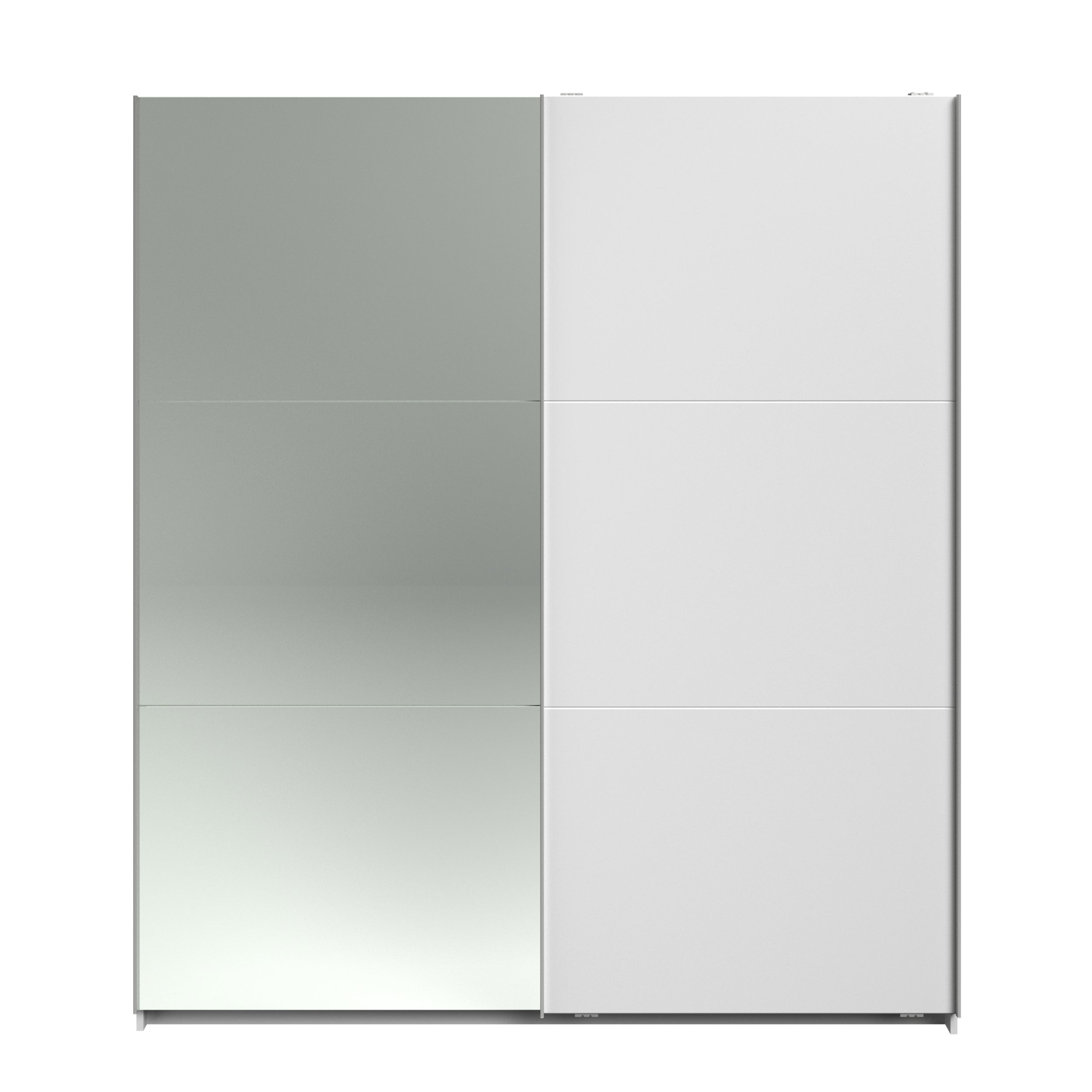 Swing White Mirrored Robe