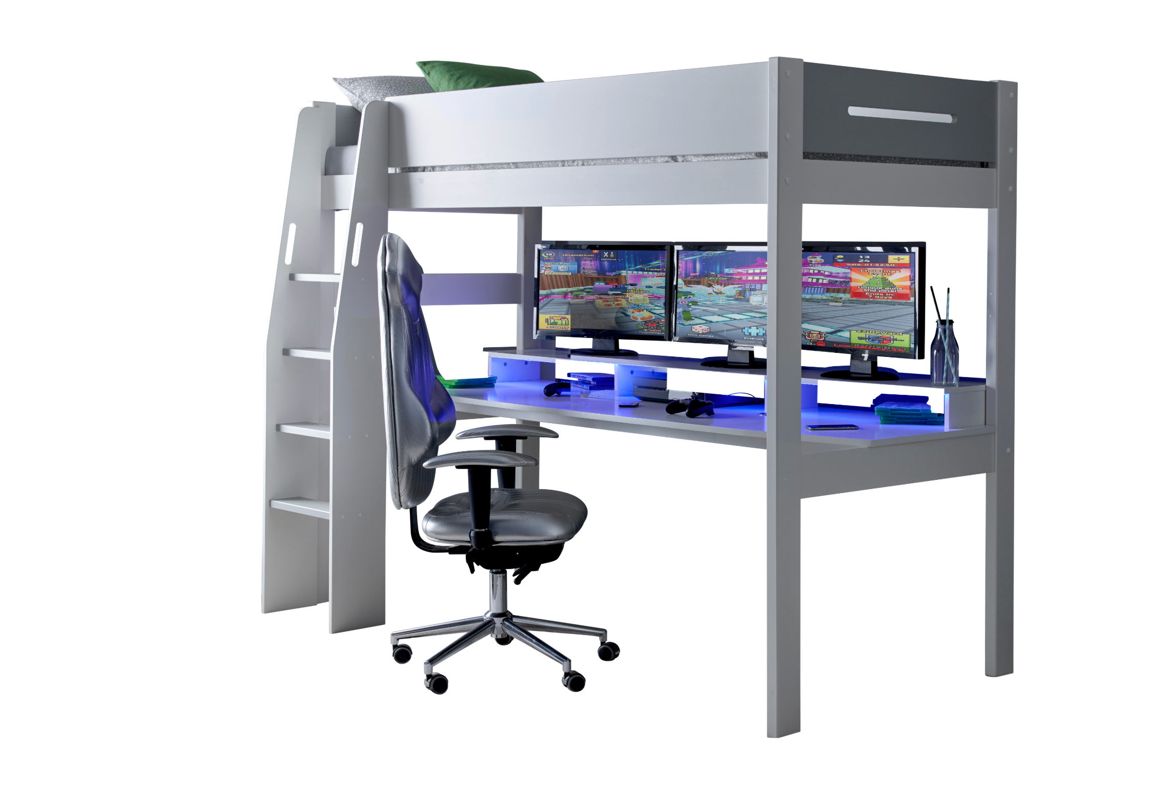 Urban Grey Console Gaming Highsleeper