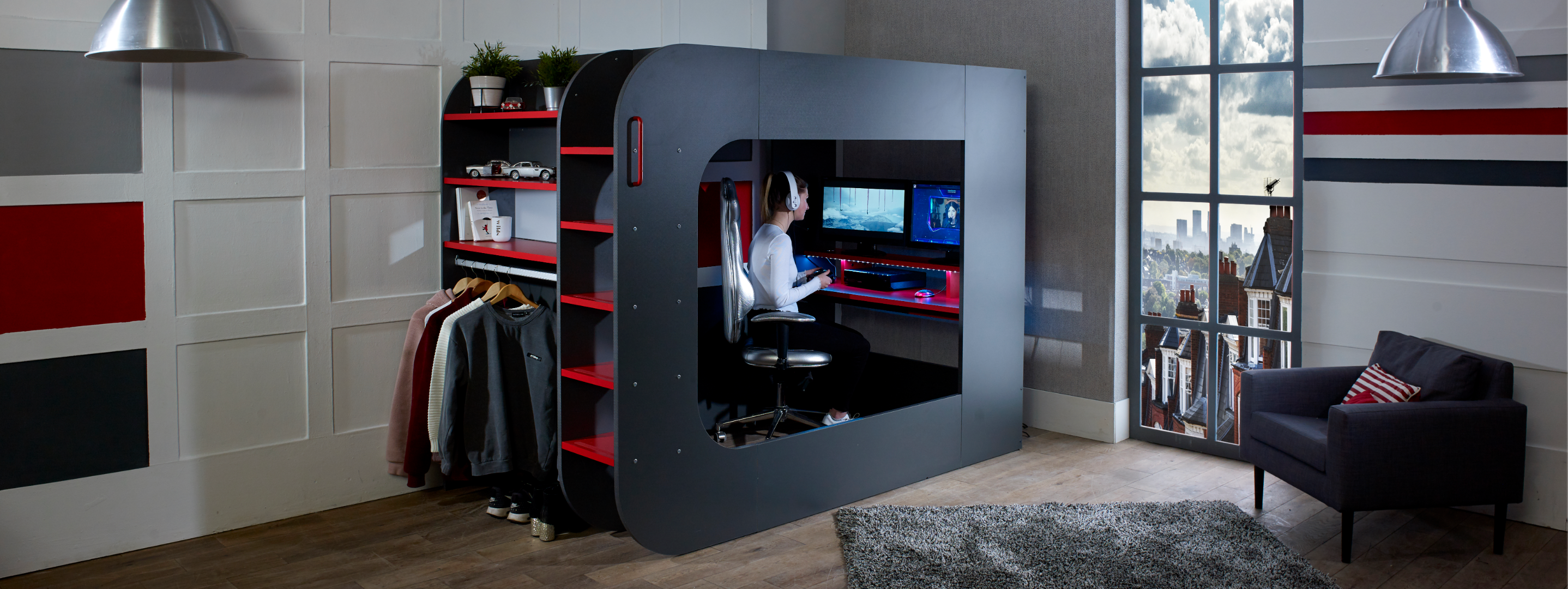 Loftpod Gaming Highsleeper