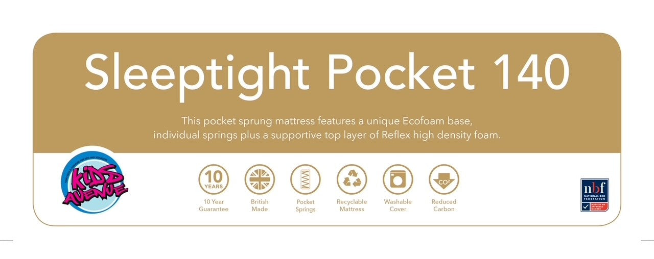 Sleeptight Pocket (140*190cm) -  GOLD LABEL