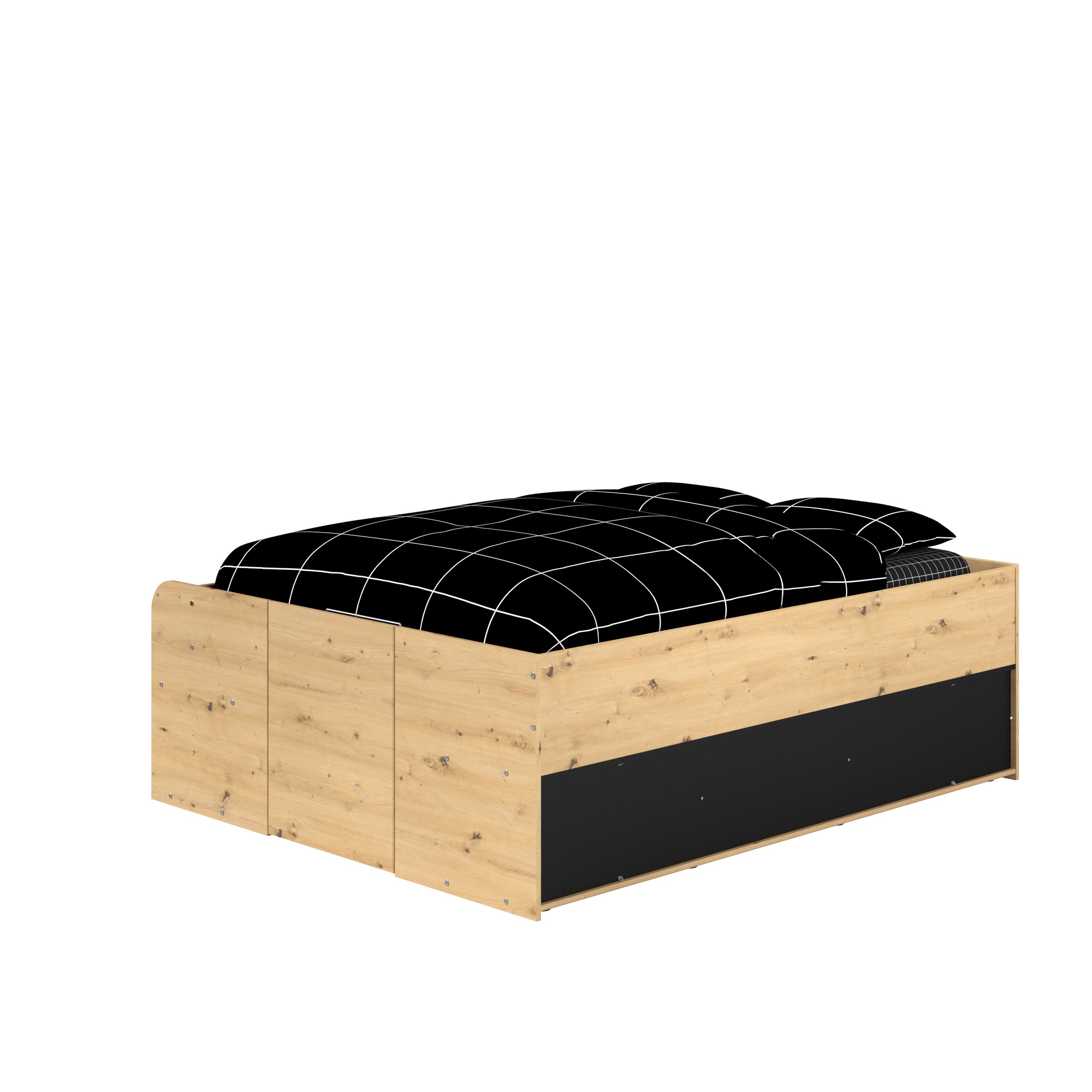 Travel Ottoman Storage Bed
