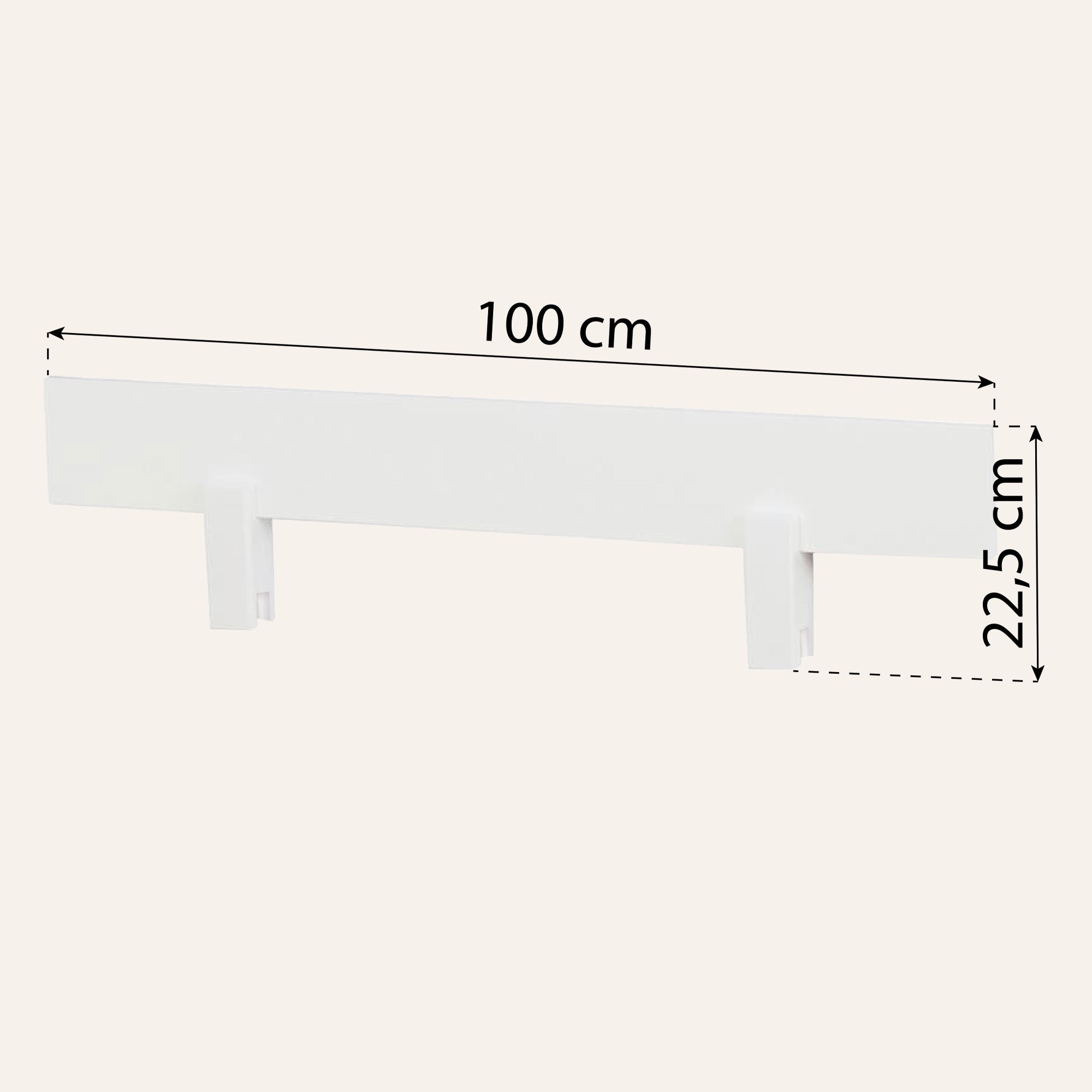 Hoppekids Shorty Daybed + Safety Rail