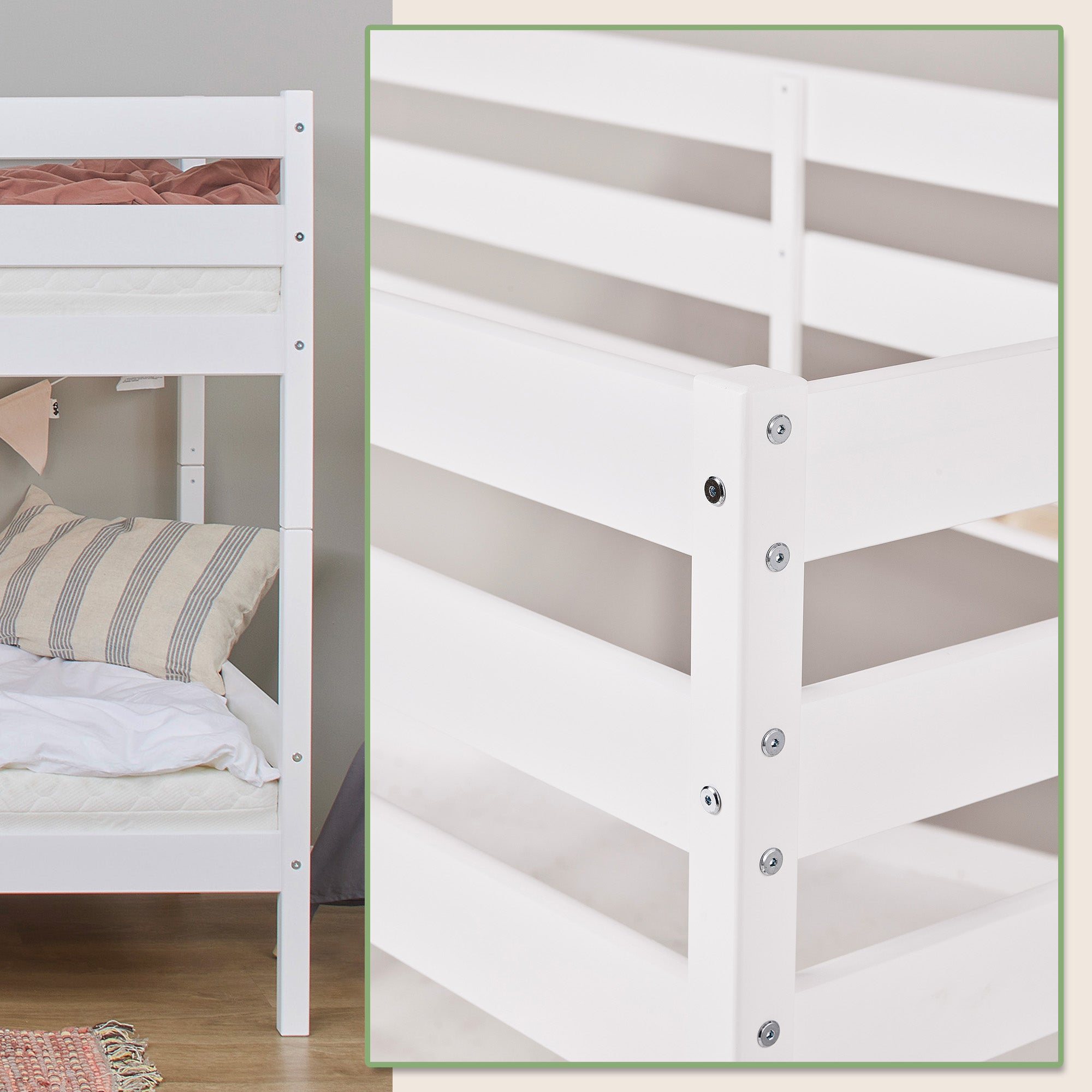 Hoppekids Shorty Bunkbed + Drawers