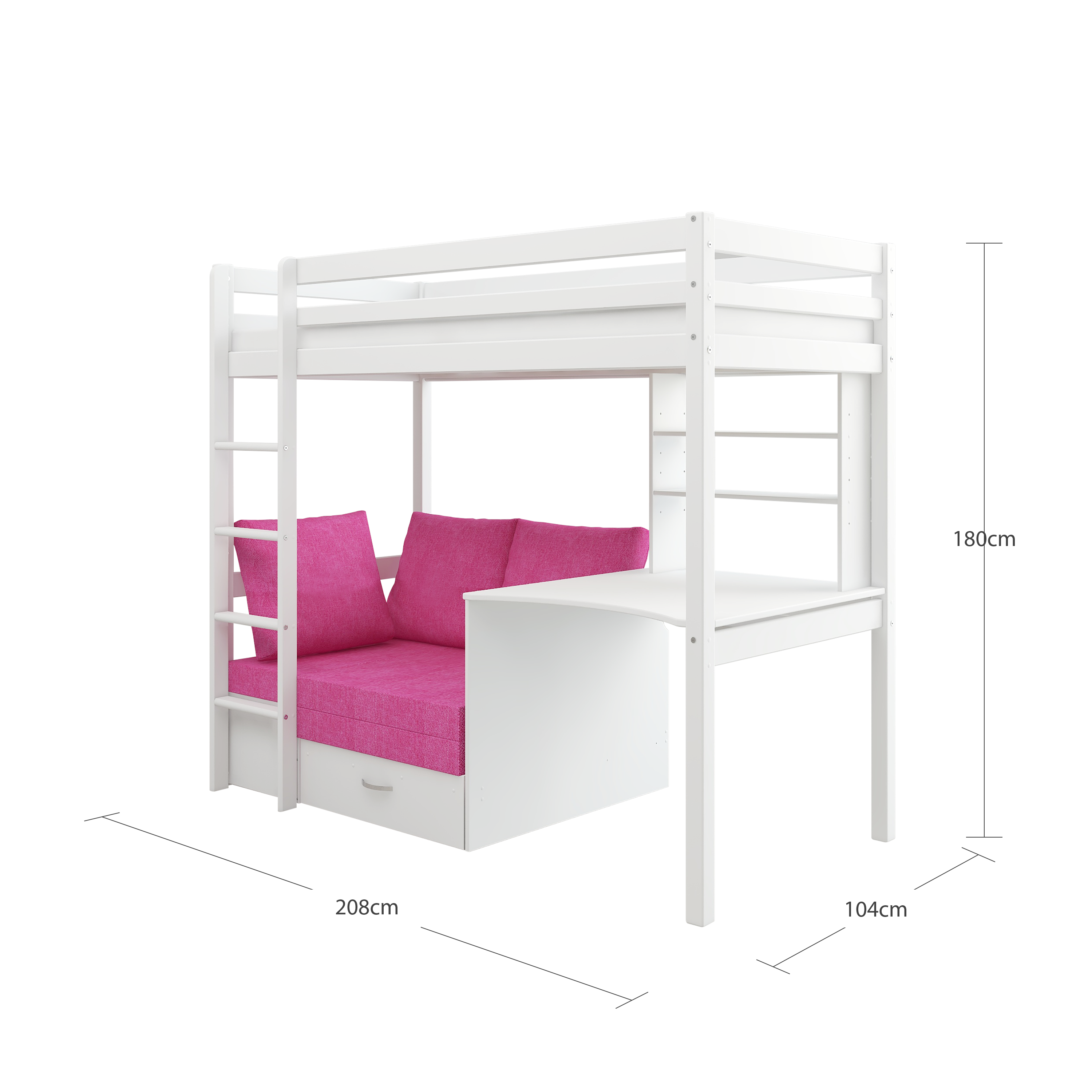 Thuka-Highbed-with-Futon